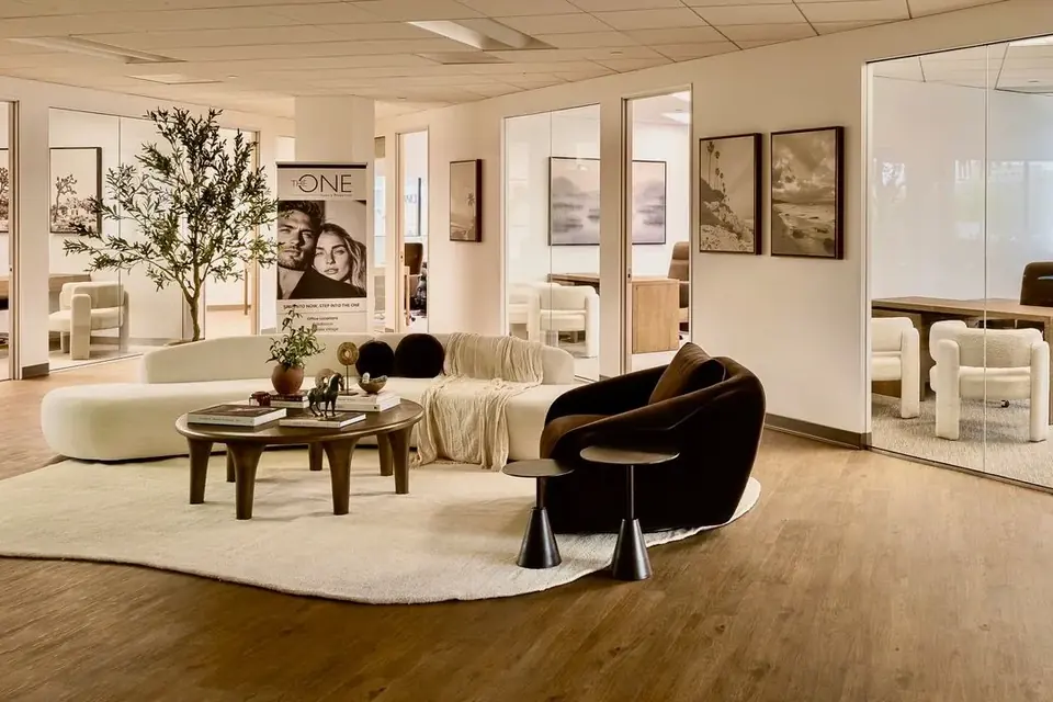 Inside the Beverly Hills office